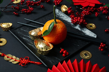 Concept of Chinese new year, concept of happy new year