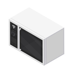 Fototapeta premium IoT Microwave Oven Composition