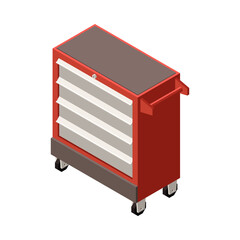 Car Service Cabinet Composition