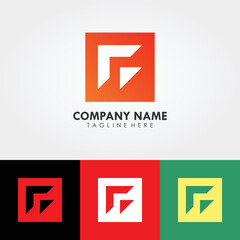 Abstract logo design, your company branding. Design template with cardinal directions shapes