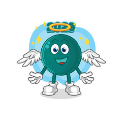 2023 angel with wings vector. cartoon character