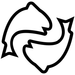 Pisces Symbol 