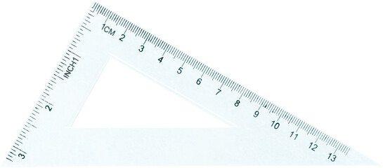 Triangle Shaped Ruler - Set Square