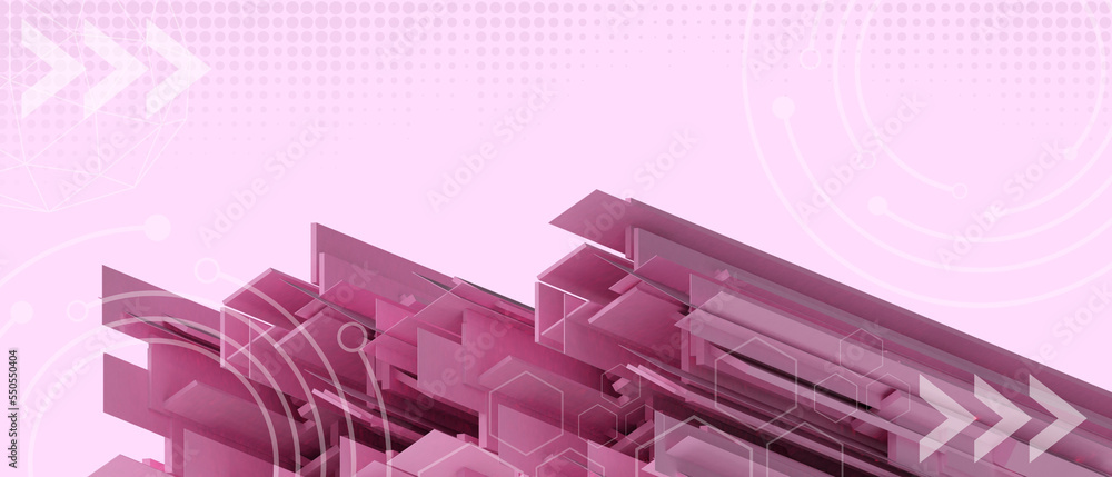 Poster abstract background. success technology metaverse connecting digital business for blockchain innovat