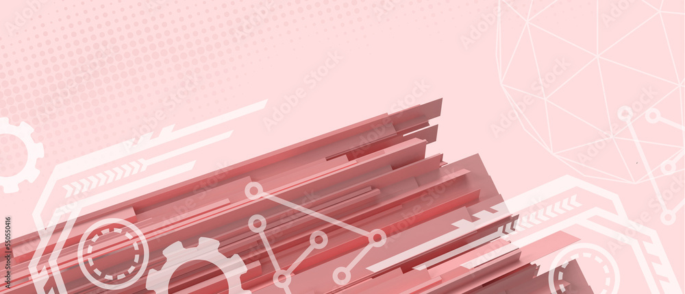 Poster abstract background. technology metaverse connecting digital business for network internet developme