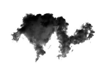 Black  cloud  on transparent png
