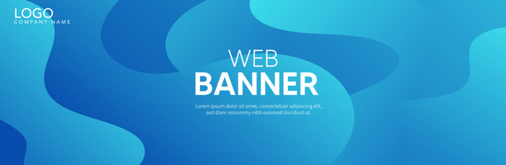 Blue background, Abstract blue background, Blue banner