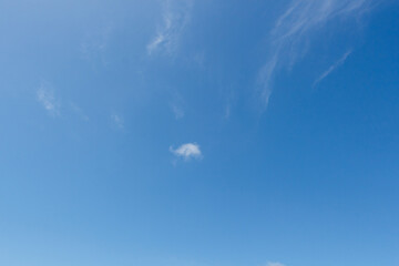 Blue sky with clouds
- 550556482