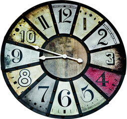 Vintage Wall Clock - Isolated