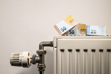 radiateur chauffage energie chaleur crise energetique vanne thermostat argent