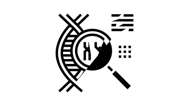 fanconi anemia line icon animation