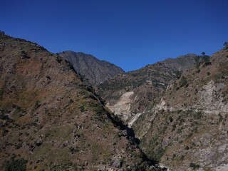 landscape in the mountains