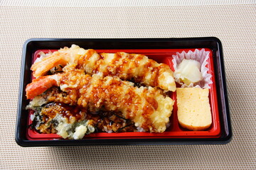 海老天弁当　和食