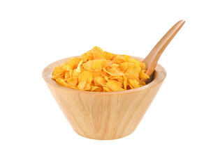 Corn flakes on transparent png