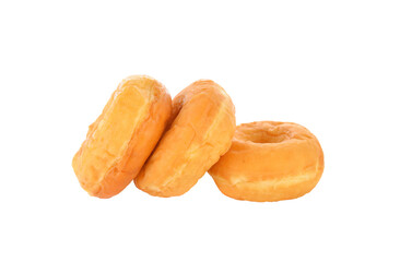 dough nut on  transparent png