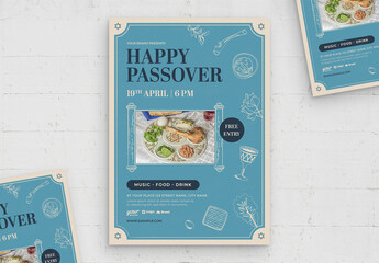 Passover Flyer Template
