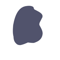 abstract organic shape