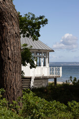 gazebo on the beach
