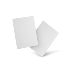 paper flyer isolated