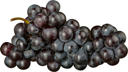Red Grape Cluster - Isolated