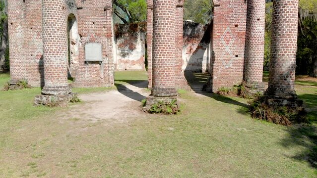 Old Sheldon Church Ruins near Beaufort, South Carolina