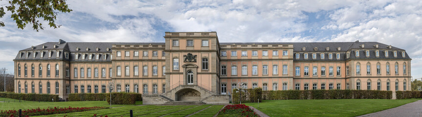 Fototapeta na wymiar New Castle eastern side, Stuttgart, Germany
