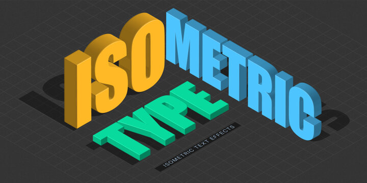 Trendy Typography Effect. Editable Graphic Style
