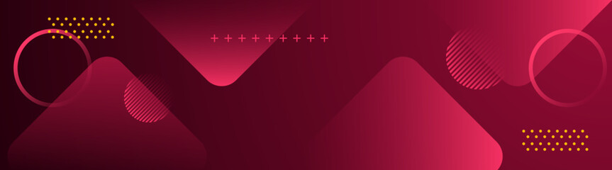 3d purple wide background geometry dark showcase product presentation theme long banner horizontal concept