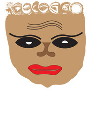 face of a man