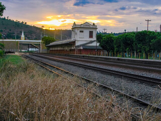 Estação de trem (Ferrovia) | Train station and Railroad