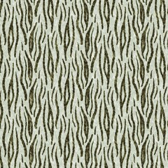Cute safari tiger print fur wild animal pattern for babies room decor. Seamless furry green textured gender neutral print design. 
