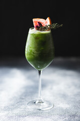 Japanese green tea Matcha. Mattya. Powdered tea.