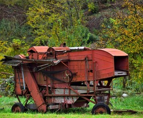 old tractor