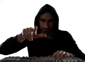 Hidden hacker works in the dark to steal data online