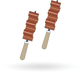 meat skewers