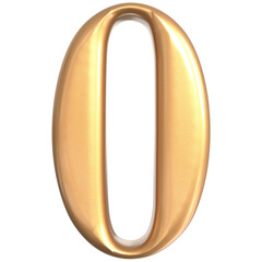 Number 3D Render