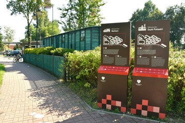 Kopalnia węgla Wieczorek, szyb Pułaski w Katowicach - obrazy, fototapety, plakaty