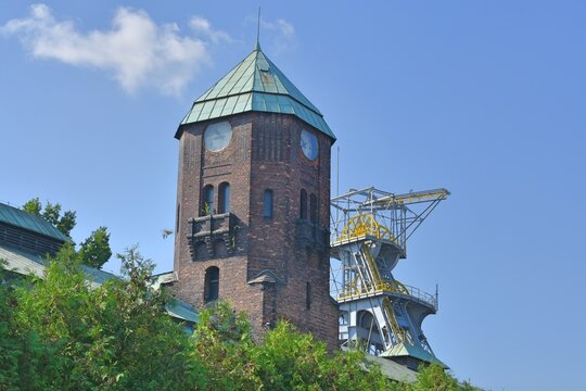 Kopalnia węgla Wieczorek, szyb Pułaski w Katowicach