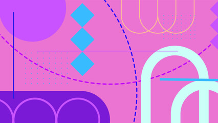 Modern futuristic abstract geometric covers background. Vector abstract graphic design banner pattern presentation background wallpaper web template.