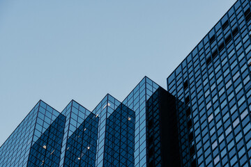 Skyscrapers in the city manhattan new york hotel real estate urban exploration discover walking sign rooms apartment rental leasing architecture building	
