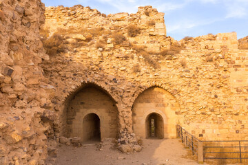 Medieval Crusaders Castle in Al Karak, Jordan