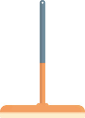Wide mop icon cartoon vector. Clean tool. Cleaner house