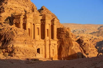 Foto op Plexiglas The Monastery Ad Deir in Petra, Jordan © Nataliya