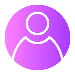 profile picture gradient icon