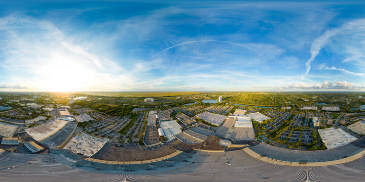 Aerial photo Sawgrass Mills Outlet Mall Sunrise Florida USA Stock Photo by  ©felixtm 288349260