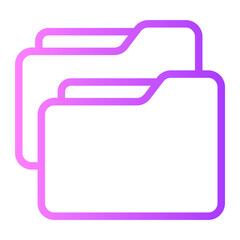 folder gradient icon