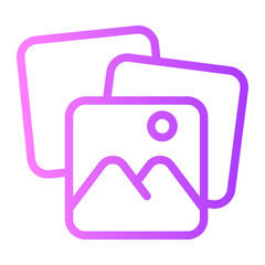 gallery gradient icon