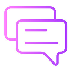 chat gradient icon