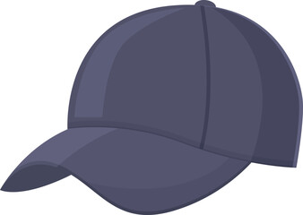 Fototapeta premium Snap cap icon cartoon vector. Fashion wear. Sun mesh