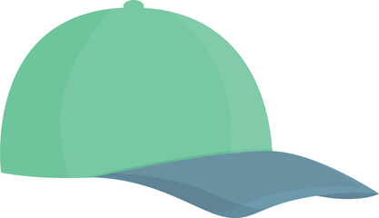 Baseball cap icon cartoon vector. Template uniform. Wear trucker